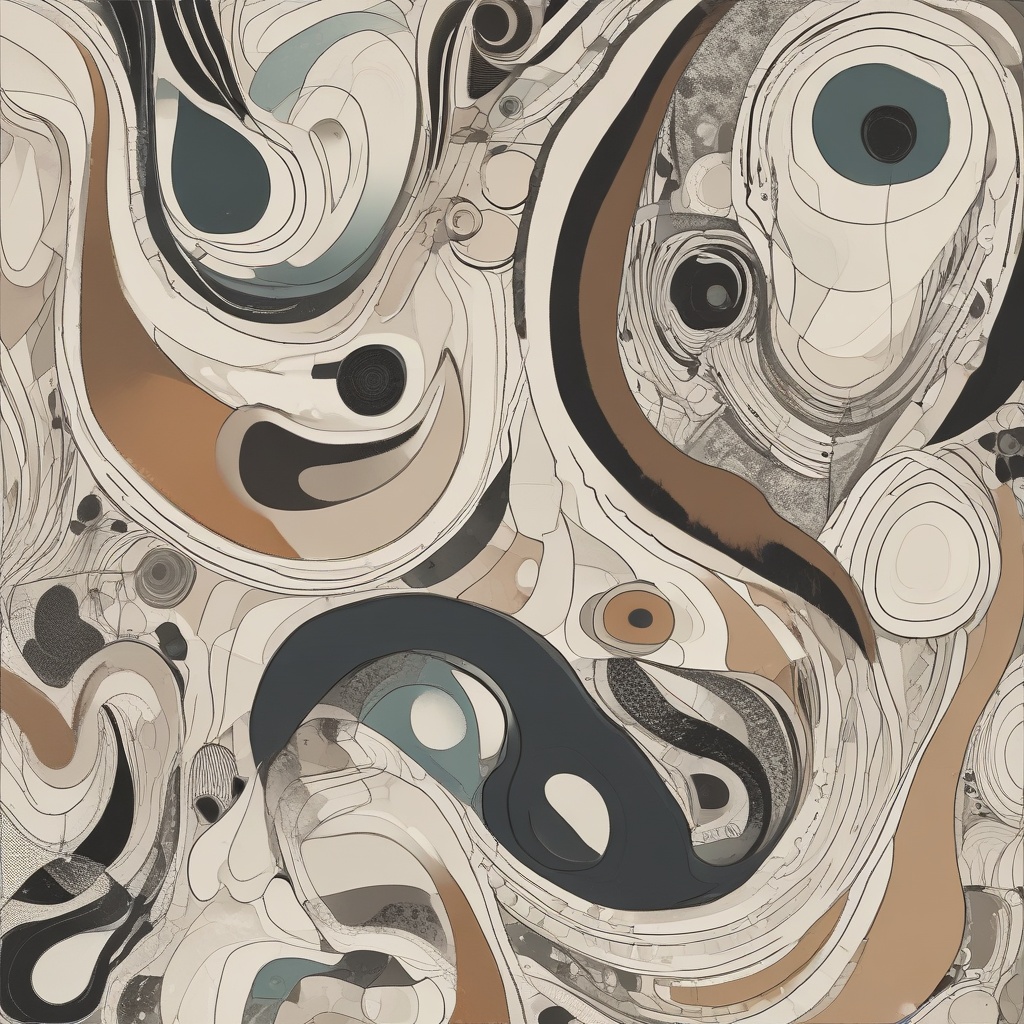 GiacomoGeco artwork depicting abstract forms